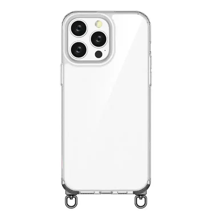 Kalebol Minimalist High Transparency Multi Color Rotating Lanyard Hole Phone Case