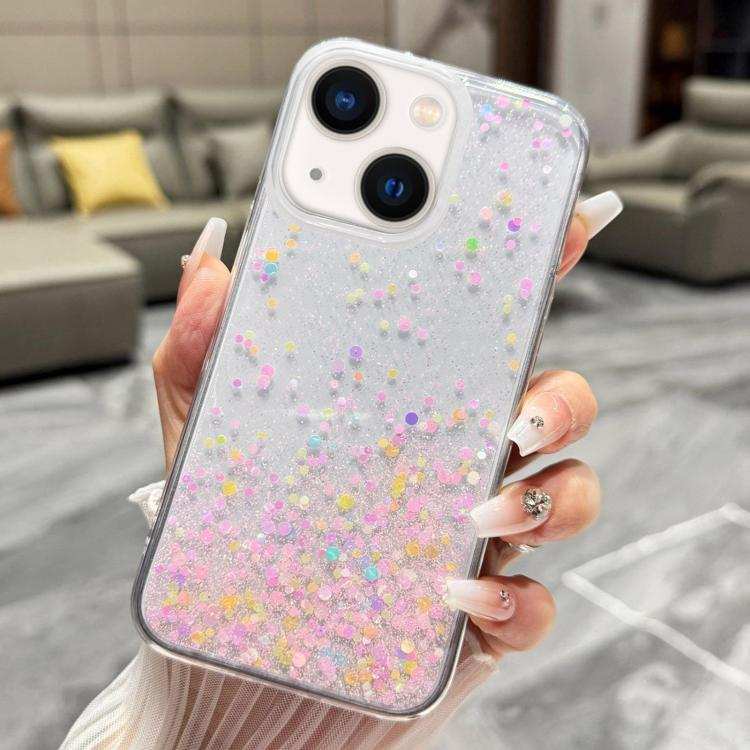 Sequins Glitter Gradient Epoxy TPU Phone Case
