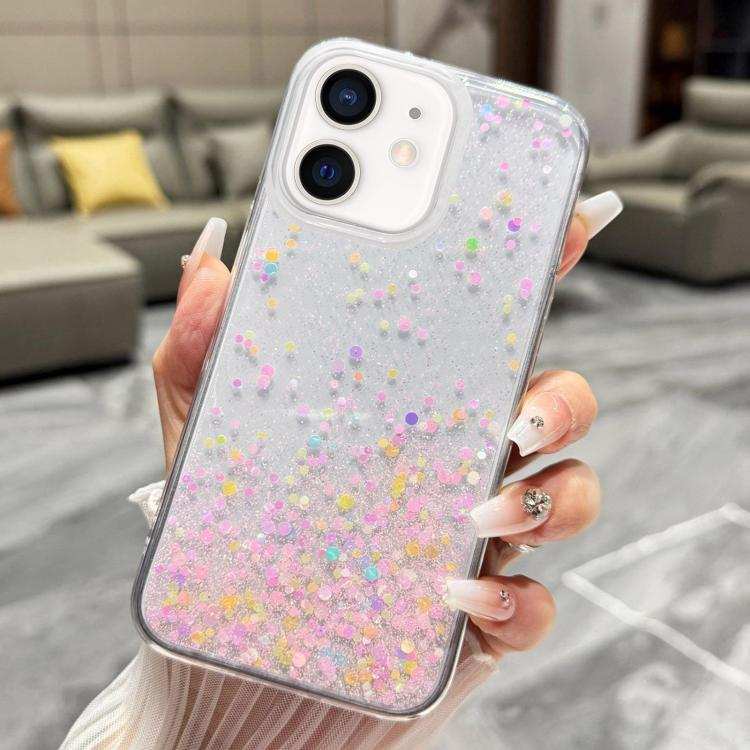 Sequins Glitter Gradient Epoxy TPU Phone Case