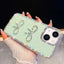 Diamond Glitter Dual Bow-knot Shockproof Phone Case