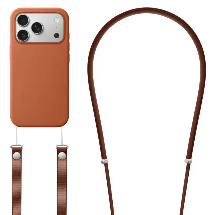 Crossbody Imitation Nylon Magnetic Liquid Pop-Up Animation Liquid Silicone Phone Case MyMobile