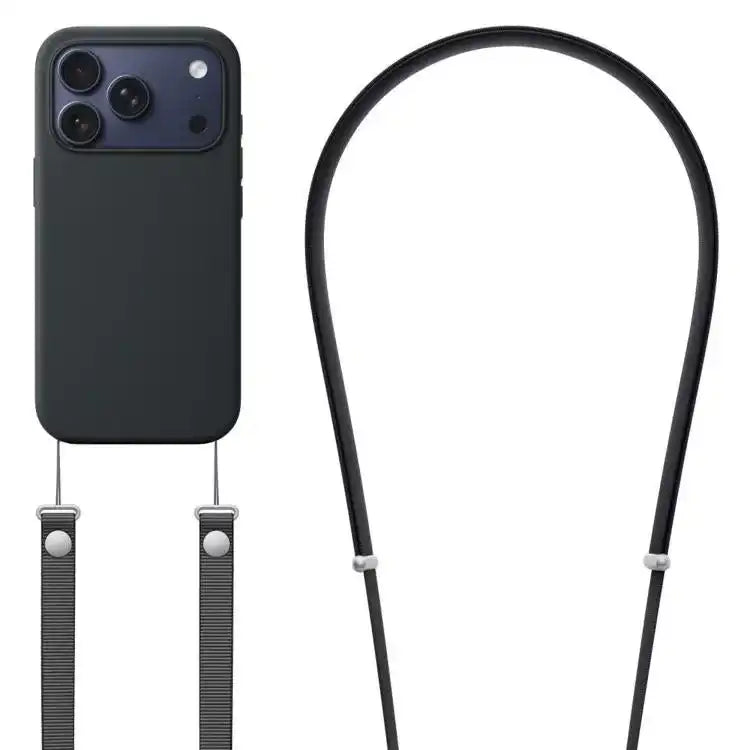 Crossbody Imitation Nylon Magnetic Liquid Pop-Up Animation Liquid Silicone Phone Case MyMobile