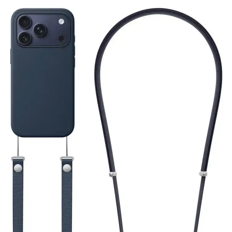 Crossbody Imitation Nylon Magnetic Liquid Pop-Up Animation Liquid Silicone Phone Case MyMobile