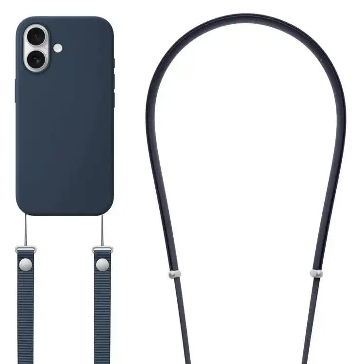 Crossbody Imitation Nylon Magnetic Liquid Pop-Up Animation Liquid Silicone Phone Case MyMobile