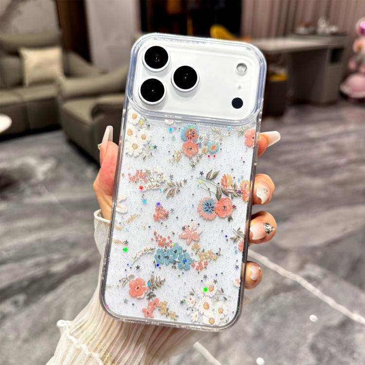 Fresh Small Floral Epoxy TPU Phone Case