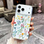 Fresh Small Floral Epoxy TPU Phone Case
