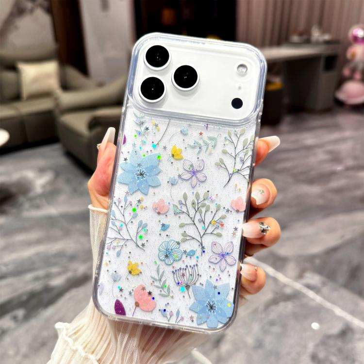 Fresh Small Floral Epoxy TPU Phone Case