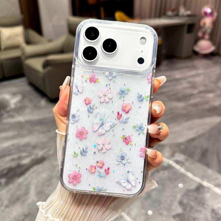Fresh Small Floral Epoxy TPU Phone Case