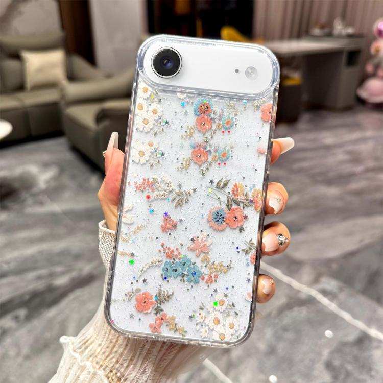 Fresh Small Floral Epoxy TPU Phone Case