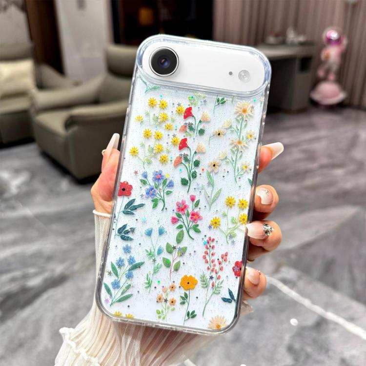 Fresh Small Floral Epoxy TPU Phone Case