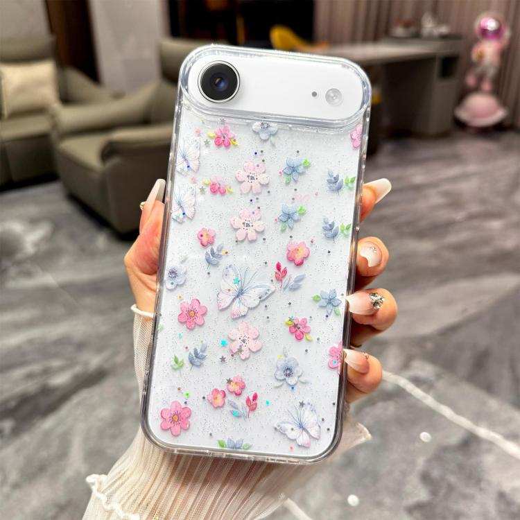 Fresh Small Floral Epoxy TPU Phone Case
