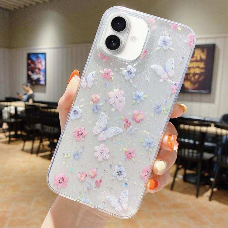 Fresh Small Floral Epoxy TPU Phone Case