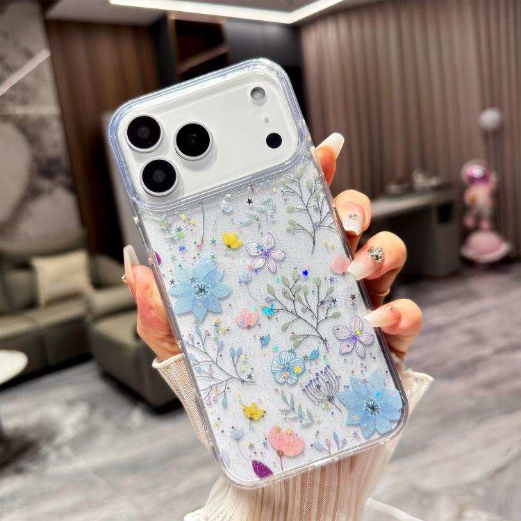 Fresh Small Floral Epoxy TPU Phone Case