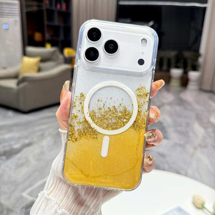 Gilding MagSafe Hybrid Clear TPU Phone Case