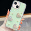 Diamond Glitter Pearl Heart Four-Corner Shockproof Phone Case
