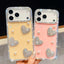 Diamond Glitter Pearl Heart Four-Corner Shockproof Phone Case