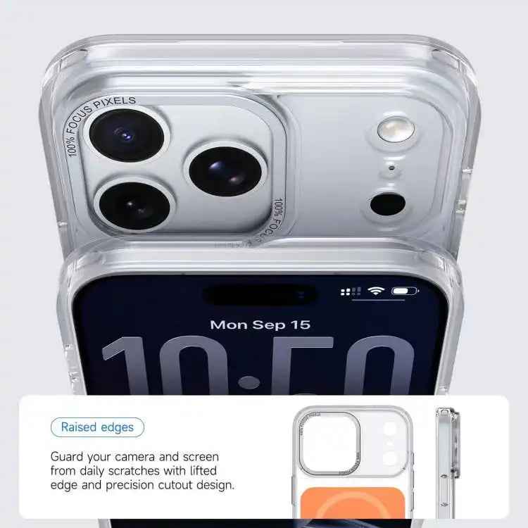 Kalebol Transparent Magnetic MagSafe Skin Feel Phone Case