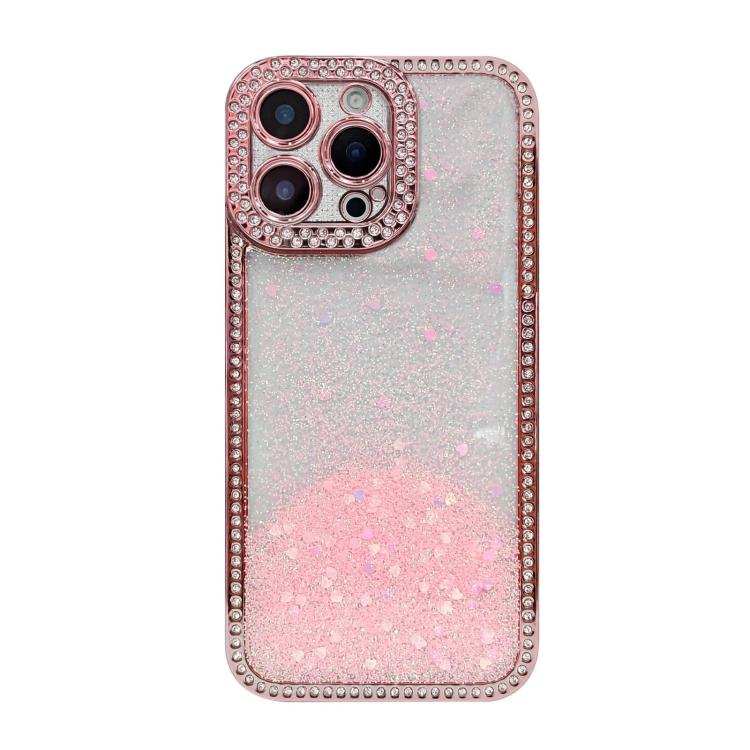 Diamond Gradient Glitter Sequins Plated Phone Case