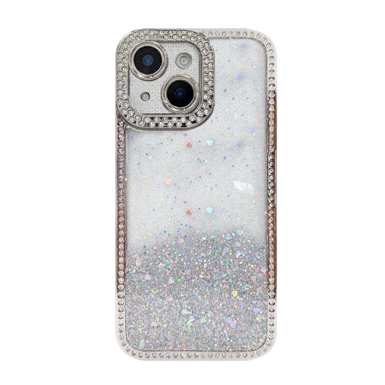 Diamond Gradient Glitter Sequins Plated Phone Case
