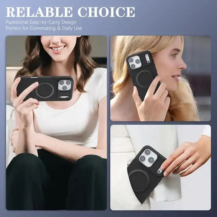 Kalebol Carbon Fiber MagSafe Phone Case MyMobile