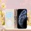 Litchi Texture Wallet Mirror Leather Phone Case