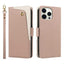 Litchi Texture Wallet Mirror Leather Phone Case