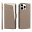Litchi Texture Wallet Mirror Leather Phone Case