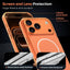 Gold-Orange Original Color MagSafe Shockproof Phone Case