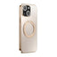 360 Degree Rotating Holder MagSafe Electroplated Phone Case with Lens Cover