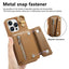 Dream Wallet D Buckle Leather Back Cover Phone Case