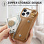 Dream Wallet D Buckle Leather Back Cover Phone Case