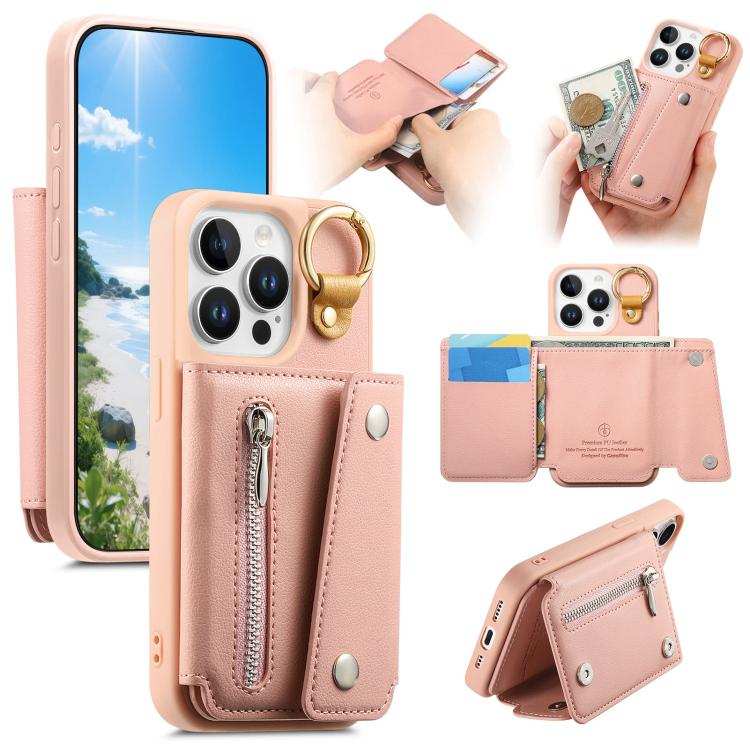 Dream Wallet D Buckle Leather Back Cover Phone Case
