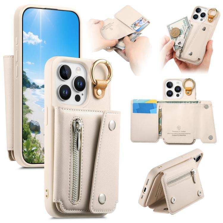 Dream Wallet D Buckle Leather Back Cover Phone Case