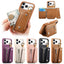 Dream Wallet D Buckle Leather Back Cover Phone Case