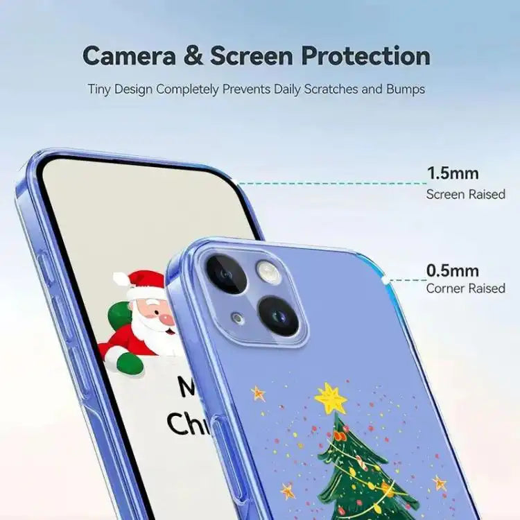 Christmas-themed Printed TPU Phone Case
