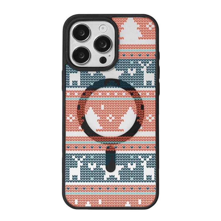 Christmas Series Strong Magnetic Painted Black Edge Phone Case
