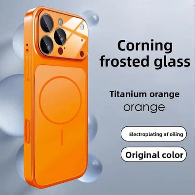 Instantly Transforms Into 17 Pro-Style Window Frosted Glass MagSafe Phone Case