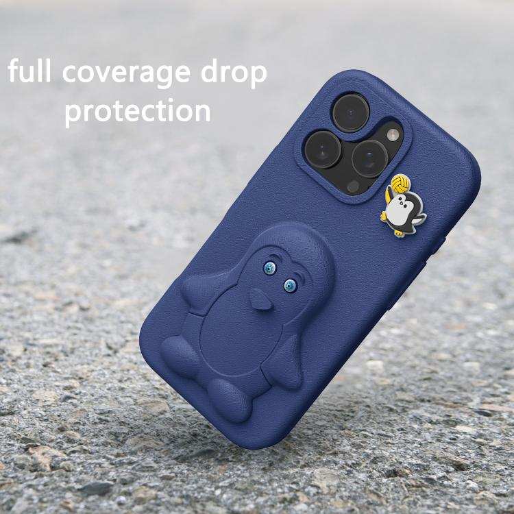 Penguin Baby EVA Shockproof Phone Case with Holder