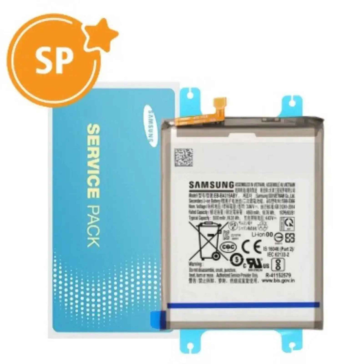 Samsung Galaxy A33 5G A336B / A53 5G A536B Battery 4860mAh GH82-28146A EB-BA536ABY Service Pack