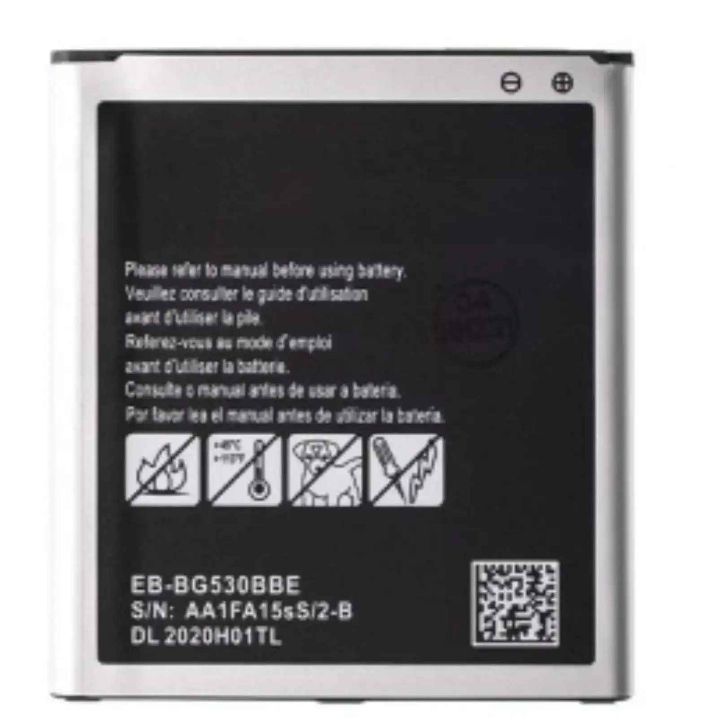 Samsung Galaxy J2 Pro 2018 J250F / J5 2015 J500F / J3 2016 J320F / J3 2018 J337 Replacement Battery 2600mAh AMPLUS
