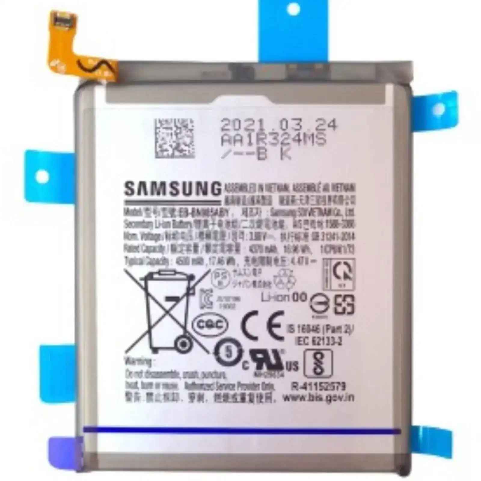 Samsung Galaxy Note 20 Ultra SM-N985F Battery 4370mAh GH82-23333A EB-BN985ABY Service Pack