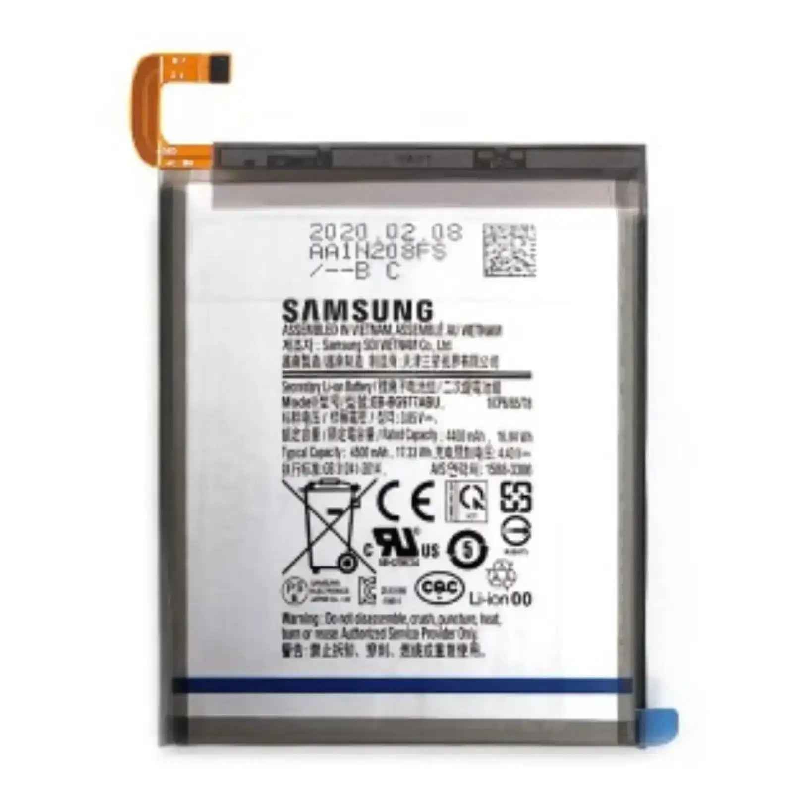 Samsung Galaxy S10 5G SM-G977B Battery 4500mAh GH82-19750A EB-BG977ABU Service Pack