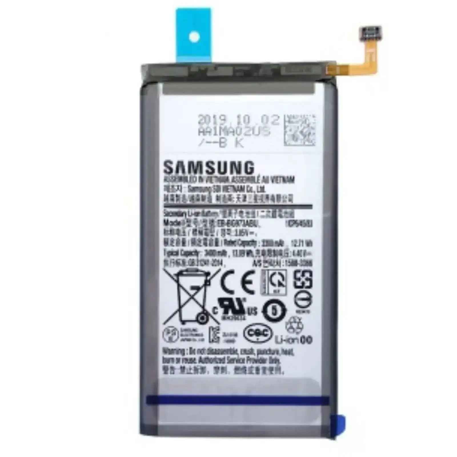 Samsung Galaxy S10 SM-G973F Battery 3300mAh GH82-18826A EB-BG973ABU Service Pack