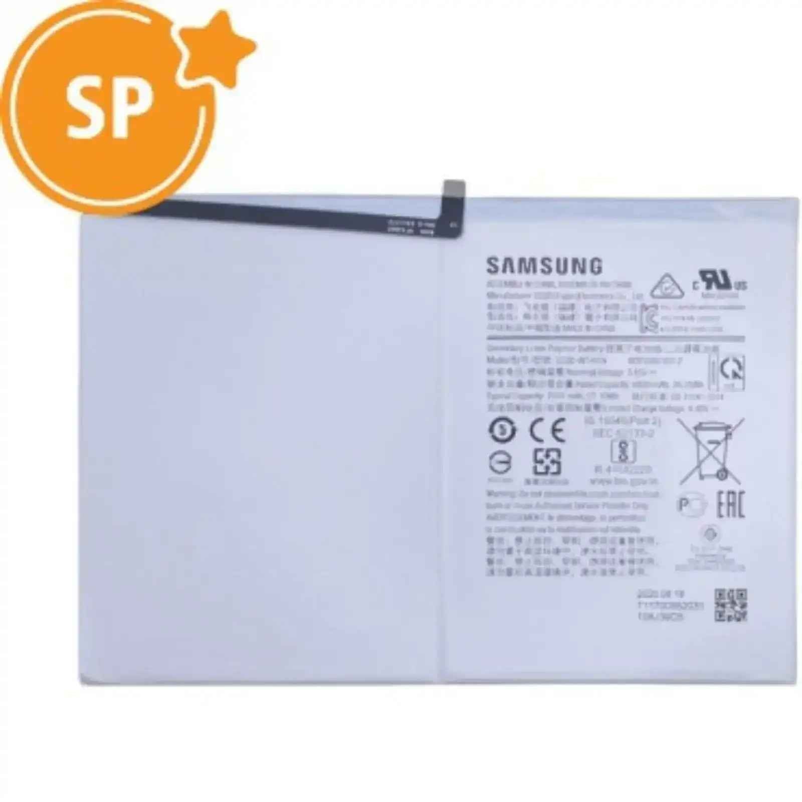 Samsung Galaxy Tab A7 10.4 2020 T500 / T505 Battery 6820mAh GH81-19691A SCUD-WT-N19 Service Pack SP - Service Pack OEM