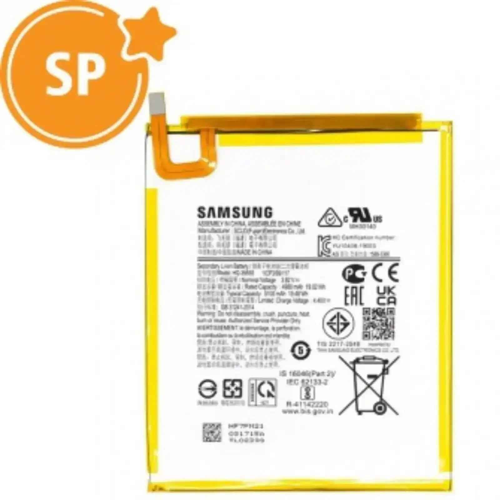 Samsung Galaxy Tab A7 Lite T220 / T225 Battery 4980mAh GH81-20631A HQ-3565S Service Pack SP - Service Pack OEM