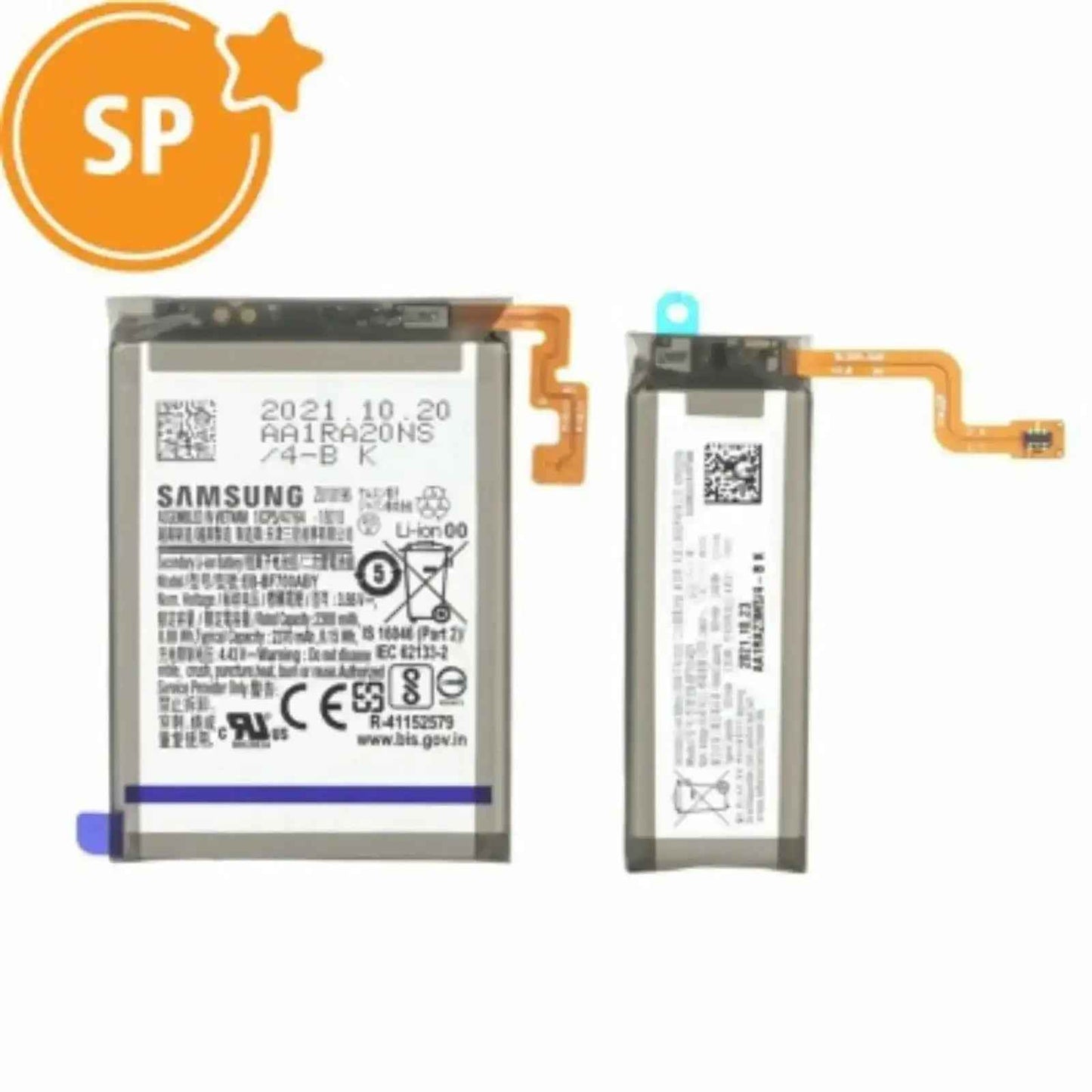 Samsung Galaxy Z Flip F700F Main / SUB Battery EB-BF700ABY GH82-23868A Service Pack