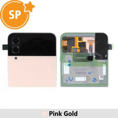 Samsung Galaxy Z Flip4 F721B Outer LCD Screen Replacement GH97-27947C (Service Pack)-Pink Gold