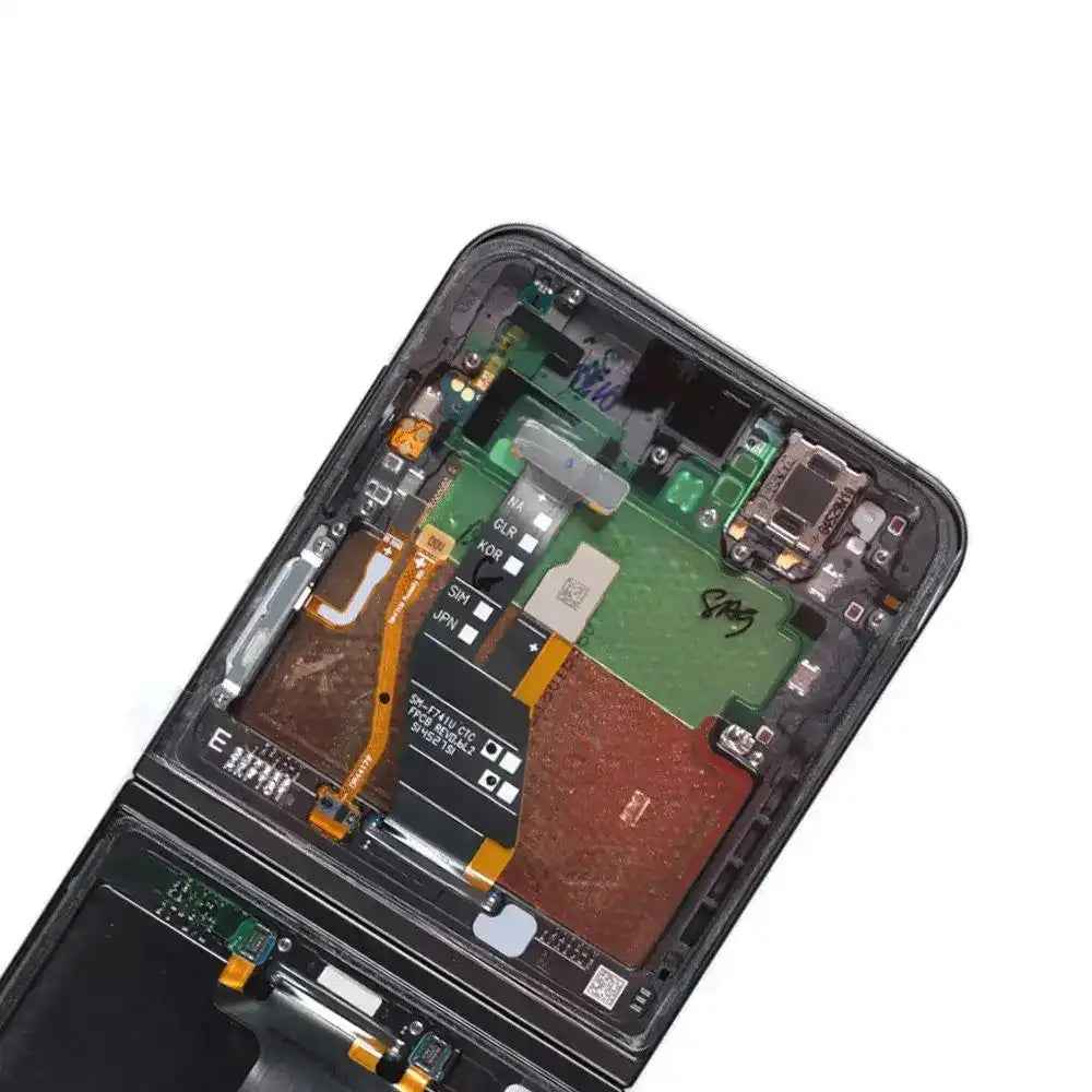 Samsung Galaxy Z Flip6 F741B OLED Screen Replacement with Frame GH82-35014E (Service Pack)-Black