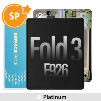 Samsung Galaxy Z Fold 3 5G F926B Screen Digitizer Without Battery GH82-26283D (Service Pack)-Platinum
