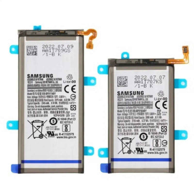Samsung Galaxy Z Fold2 5G F916B Main + Sub Internal Battery EB-BF916ABY EB-BF917ABY GH82-24137A Service Pack